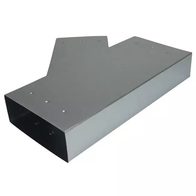 Trójnik 45 stopni 220x80 mm - 170x80 mm do kanałów wentylacyjnych