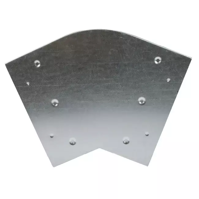 Kolanko 45 stopni 170x80 mm poziome do przewodów