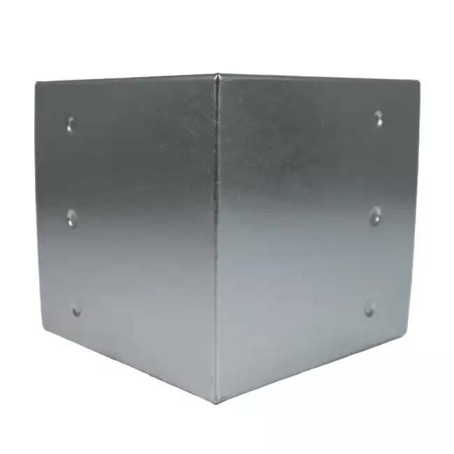 Gięcie 90 stopni 170x80 mm w pionie dla kanału wylewowego