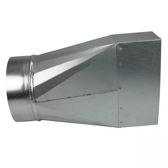 Adapter 170x80 mm do średnicy 160 mm dla kanałów
