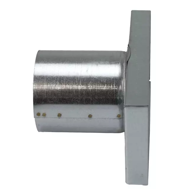 Pokrywa 170x80 mm z przyłączem o średnicy 80 mm do rury spalinowej