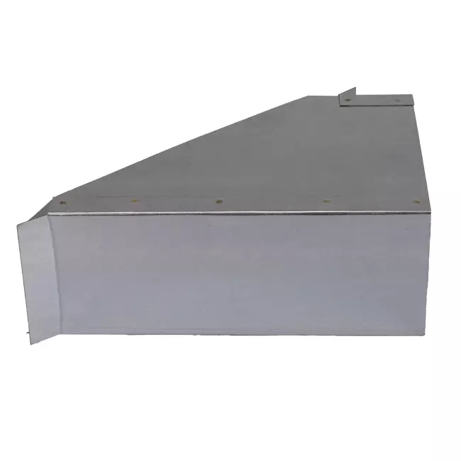Przyłącze boczne 170x80 mm 45 stopni dla przewodów