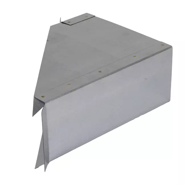 Przyłącze boczne 170x80 mm 45 stopni dla przewodów
