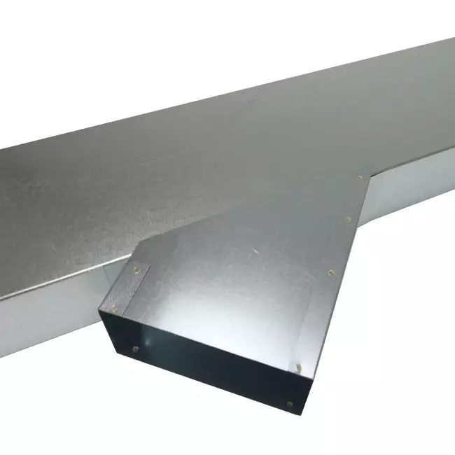 Przyłącze boczne 170x80 mm 45 stopni dla przewodów