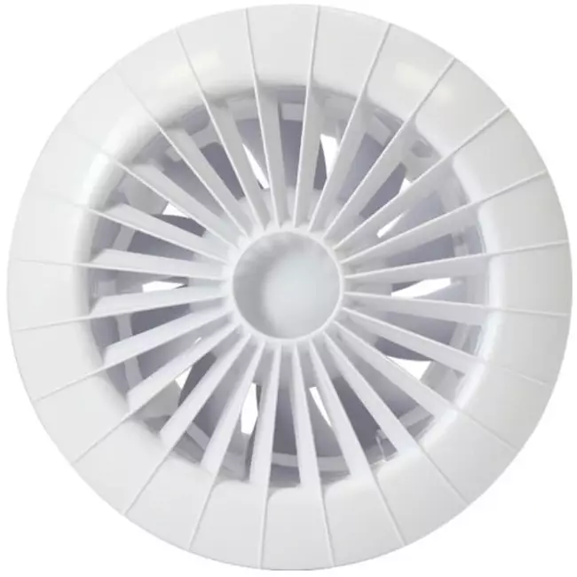 Wentylator łazienkowy okrągły biały - czujnik wilgotności i timer - Ø 120 mm - aRid 120 BB HS
