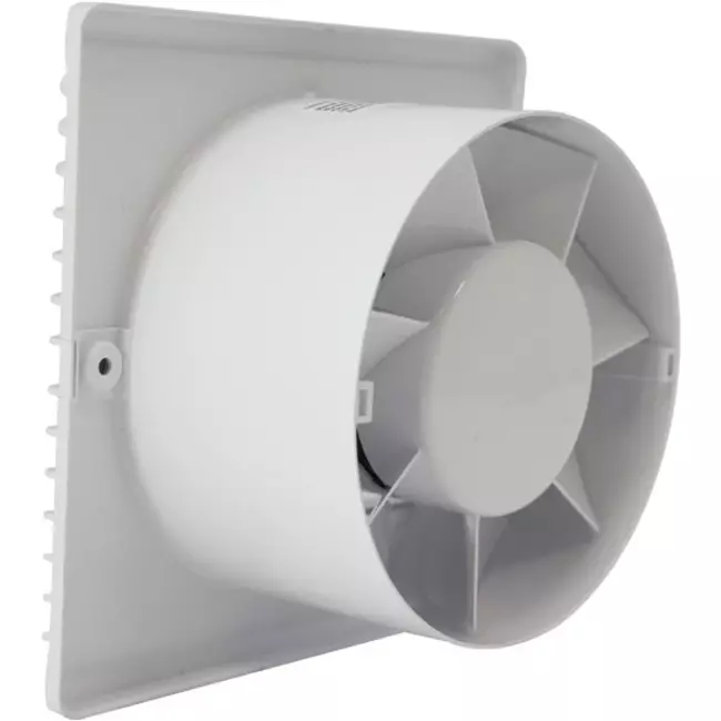 Wyciągowy wentylator łazienkowy Ø 125 mm biały - energy planet 125 S
