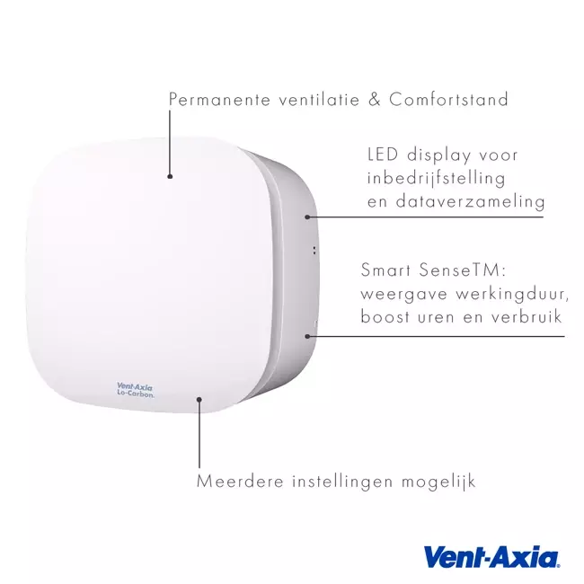 Wentylator łazienkowy i kuchenny Vent-Axia 100 mm - SCOPE