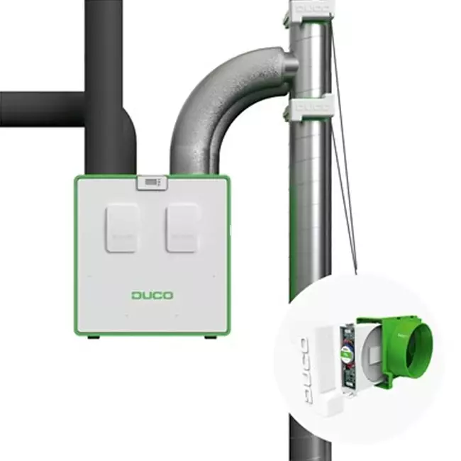 Zawór wielostrefowy Duco DucoBox Energy D160