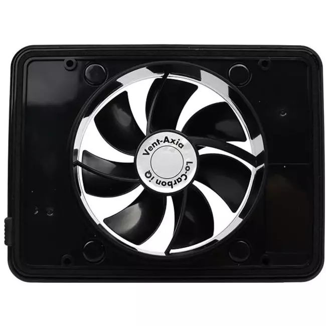 Łazienkowy wentylator wyciągowy Vent-Axia Lo-Carbon iQ Fresh Intellivent CZARNY Ø100 - 125 mm