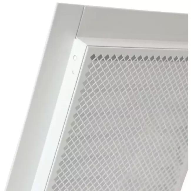 Kratka metalowa przemysłowa 200x200mm biała - MRF2020