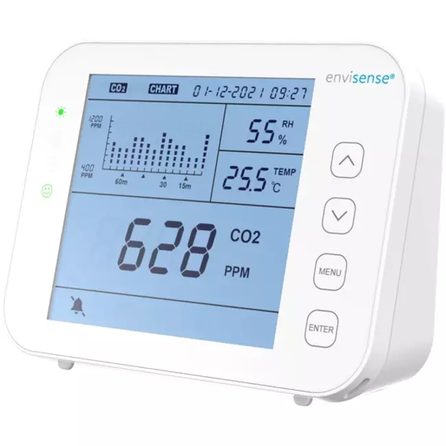 Monitor EnviSense CO2 z rejestratorem danych - CO2 smart