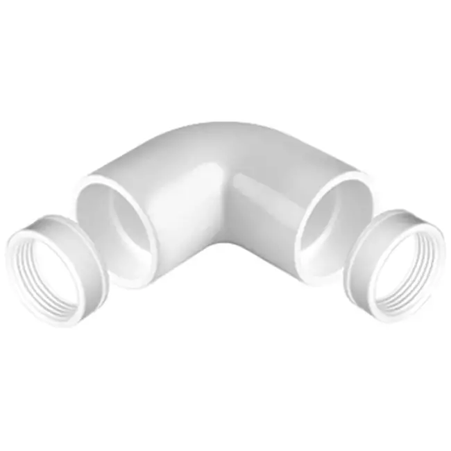 plastikowa tuleja przyłączeniowa pod kątem prostym Ø 20 mm