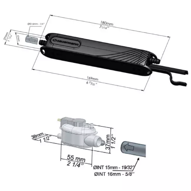 Sauermann SI-20Mini Pompa kondensatu 20 l/h