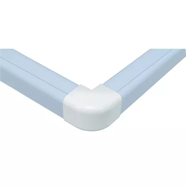 Przewód klimatyzacyjny Climaplus Kolanko zewnętrzne 70x55mm RAL 9010 BIAŁY