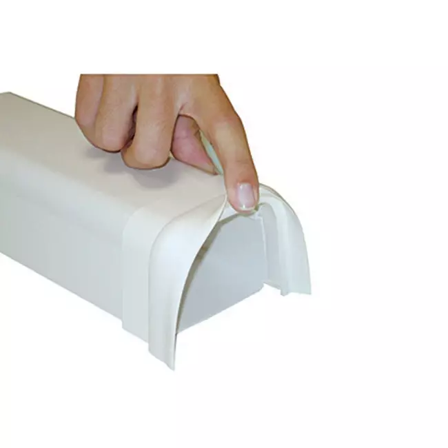 Przewód klimatyzacji Climaplus Miękkie złącze 70x55mm RAL 9010 BIAŁY