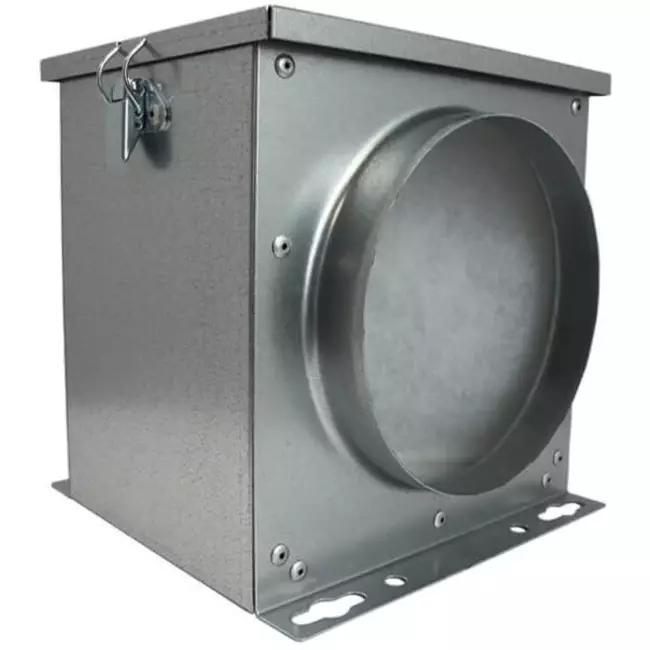 Kaseta filtracyjna filtra powietrza Ruck® z filtrem z maty włóknistej o średnicy 150 - FV 150