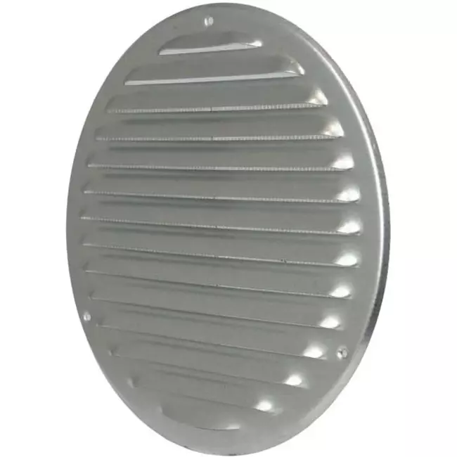 Kratka wentylacyjna metalowa okrągła Ø 125mm cynkowa - MR125ZN