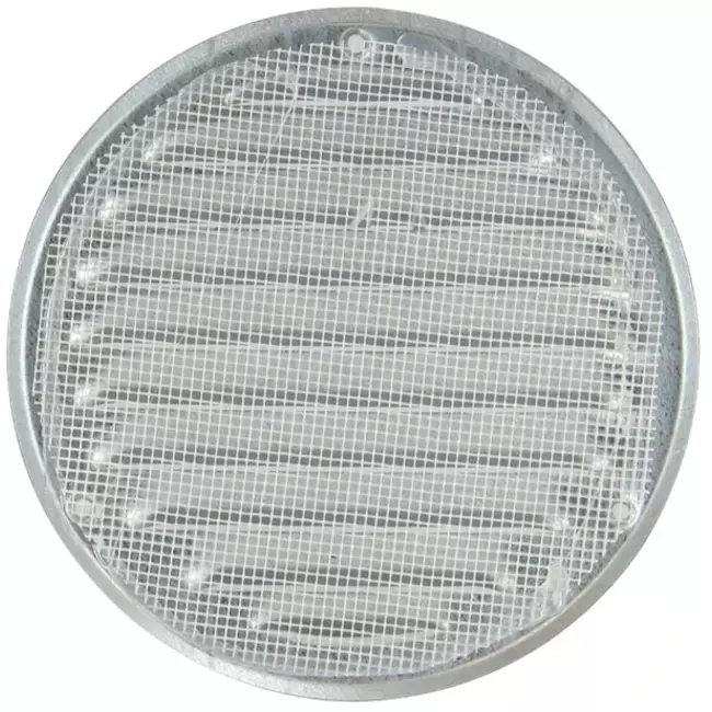 Kratka wentylacyjna metalowa okrągła Ø 125mm cynkowa - MR125ZN