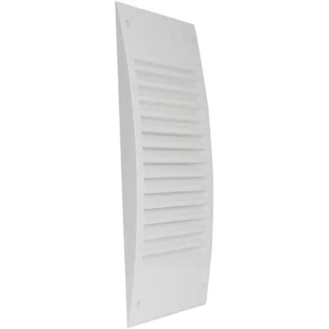 Kratka ścienna 300x140 mm biała - N30