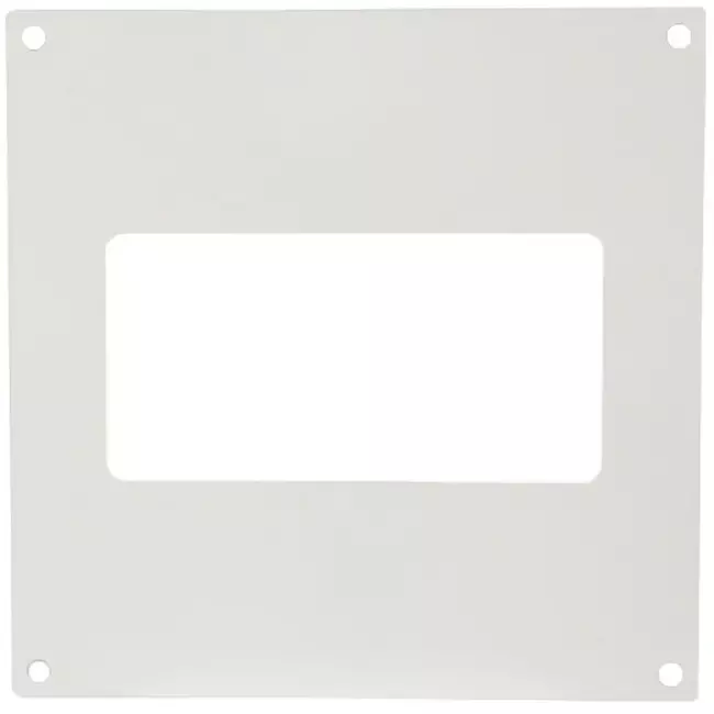 Kołnierz ścienny prostokątny plastikowy 110 X 55 mm - KF