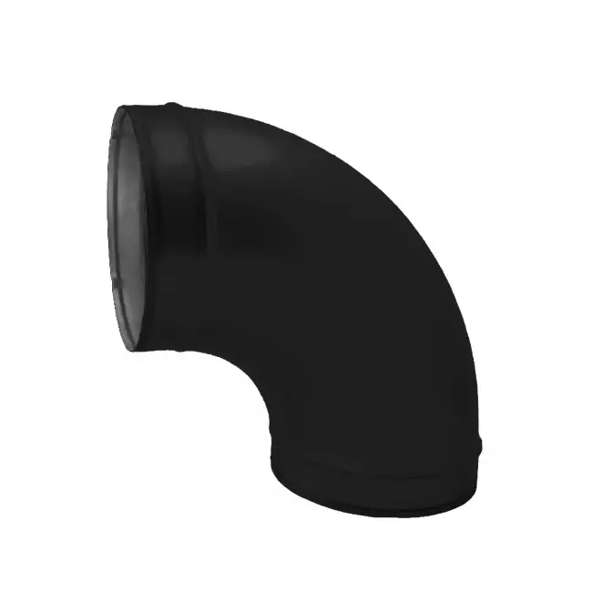 Kolanko Spiro 180 mm 90 stopni (ocynkowane) RAL9005