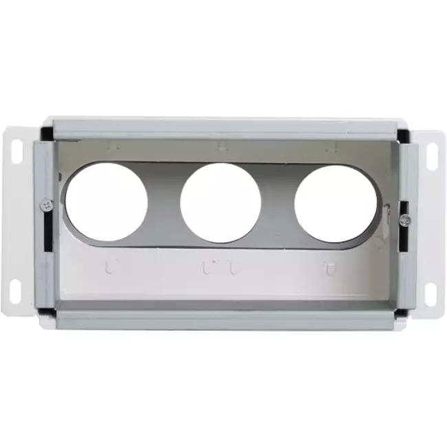 Rozdzielacz ścienny Vent-Axia Uniflexplus przyłącze tylne 3 x Ø69 mm w zestawie 2 x osłony uszczelniające Ø69 mm