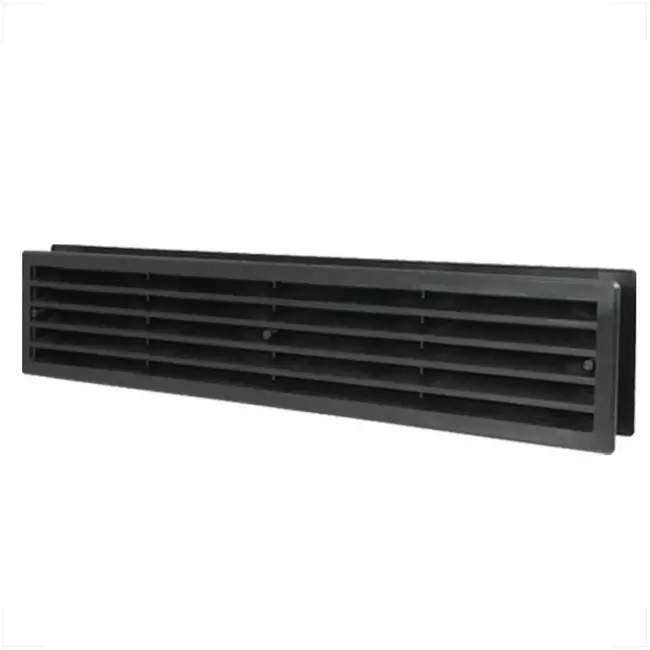 Kratka drzwiowa 450x92 mm czarna - VR459M