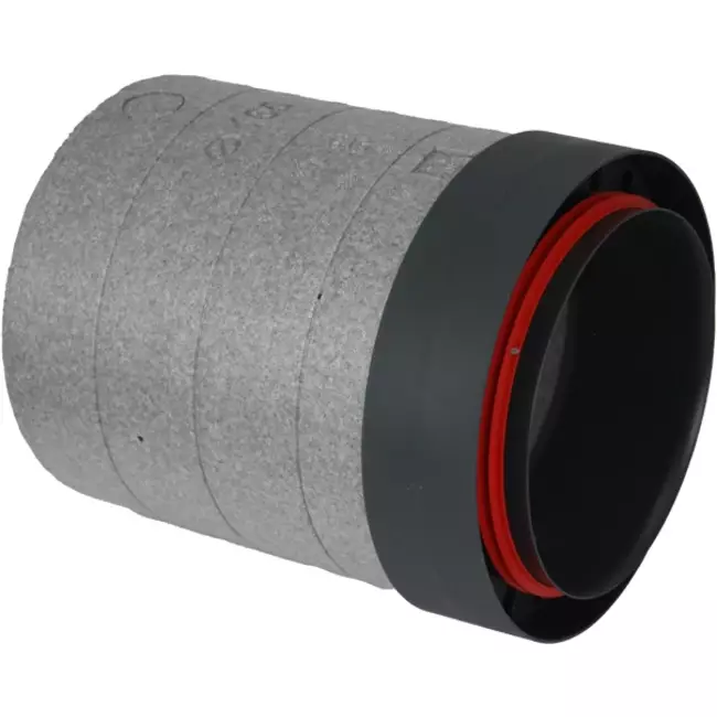 Izolowana rura wentylacyjna EPS o średnicy 1 metra i średnicy 160 mm