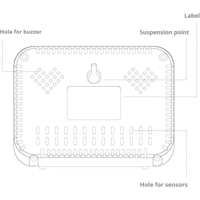 Monitor EnviSense CO2 z rejestratorem danych - CO2 smart