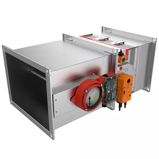 Czujnik dymu 24 V do prostokątnej klapy przeciwpożarowej - E-FD A SSA 250x300 24