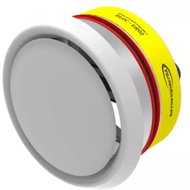 Klapa przeciwpożarowa okrągła 160 mm z zaworem wentylacyjnym - E-BFDC V EI60S D160