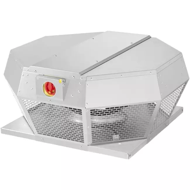 Metalowy wentylator dachowy poziomy - DHA 190 EC O R 01