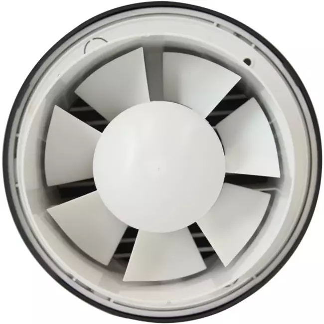 Wentylator łazienkowy okrągły Ø 100 mm antracytowy - design EAT100A