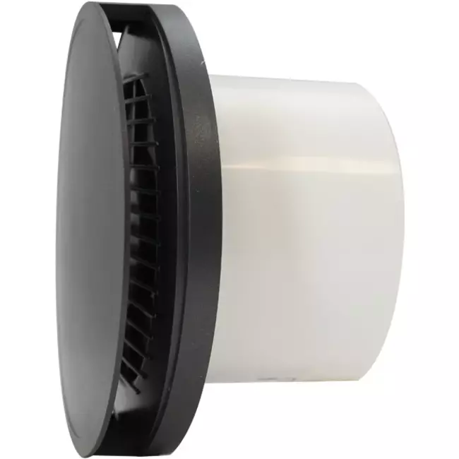 Wentylator łazienkowy okrągły Ø 100 mm antracytowy - design EAT100A