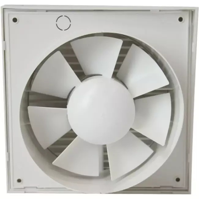 Wentylator łazienkowy Ø 150 mm biały z timerem - Design EET150T