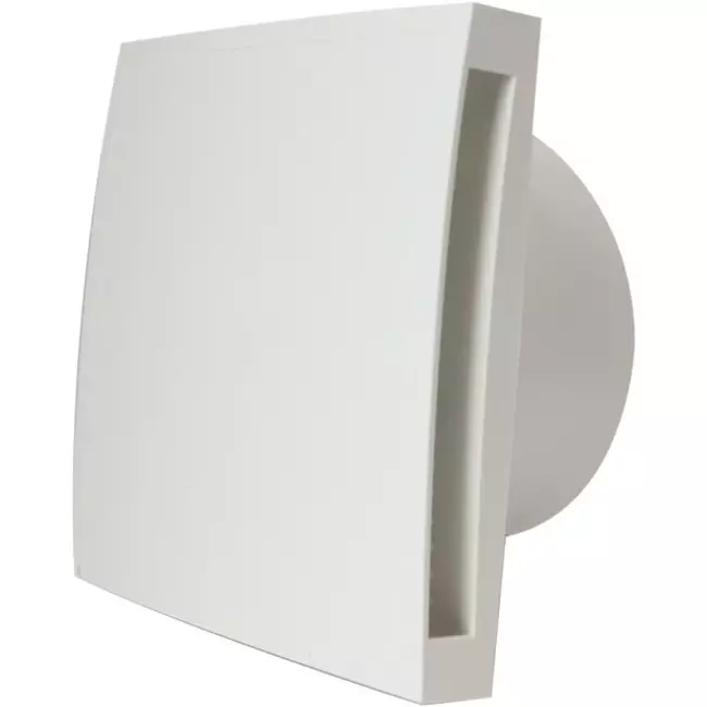 Wentylator łazienkowy Ø 150 mm biały z timerem - Design EET150T