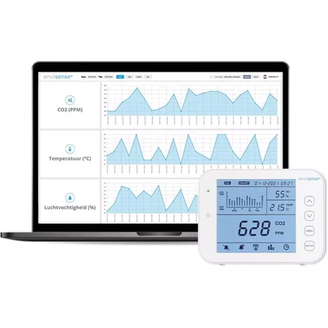 Monitor EnviSense CO2 z rejestratorem danych - CO2 smart