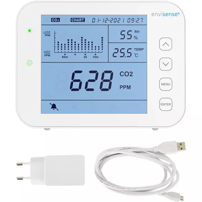 Monitor EnviSense CO2 z rejestratorem danych - CO2 smart
