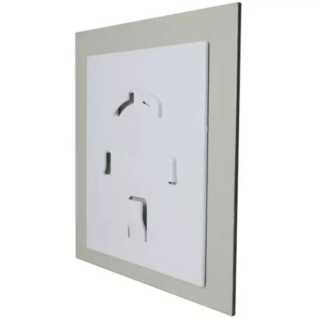 Air Roxy wyciągowy wentylator łazienkowy ze średnicą przyłącza 100 mm met Timer en Vochtsensor - front goud aluminium