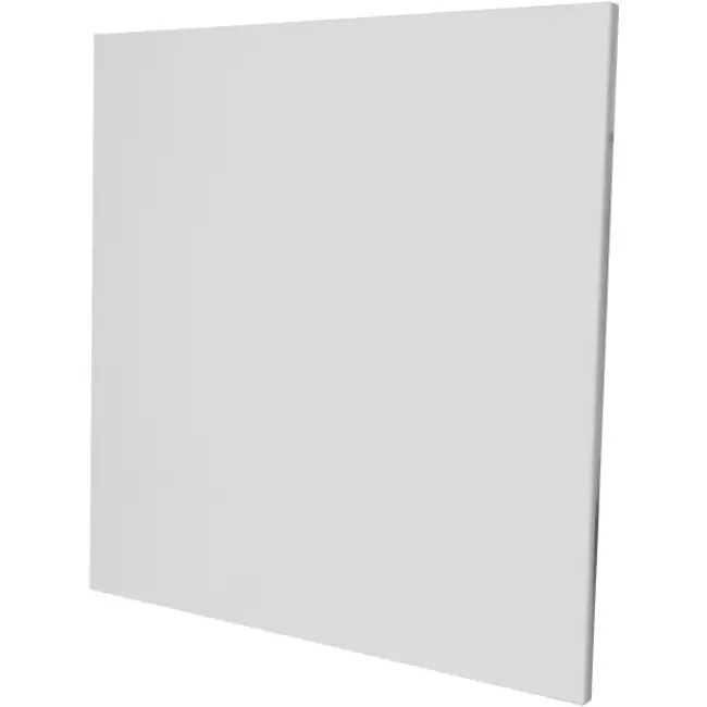 Wyciągowy wentylator łazienkowy Ø 100 mm – panel przedni z błyszczącego białego plastiku