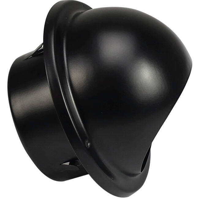 Kratka wypukła ze stali nierdzewnej 100 mm - EL-SS-B100 SS RAL9005