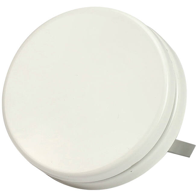 Zawór wlotu powietrza 100 mm z metalowymi sprężynami - SAV-C100 RAL9010