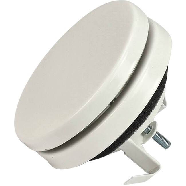 Zawór wlotu powietrza 100 mm z metalowymi sprężynami - SAV-C100 RAL9010