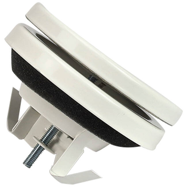 Zawór wlotu powietrza 100 mm z metalowymi sprężynami - SAV-C100 RAL9010
