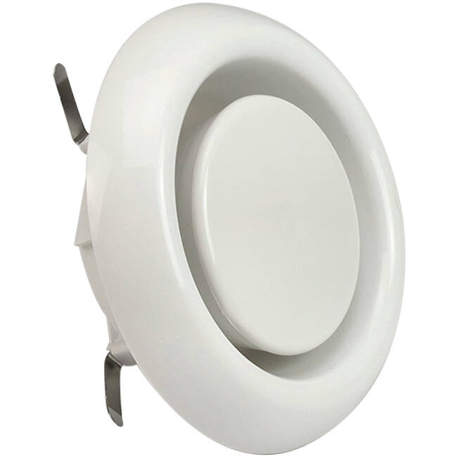 Zawór wydechowy 125 mm ze sprężynami ciernymi - AVP-C125