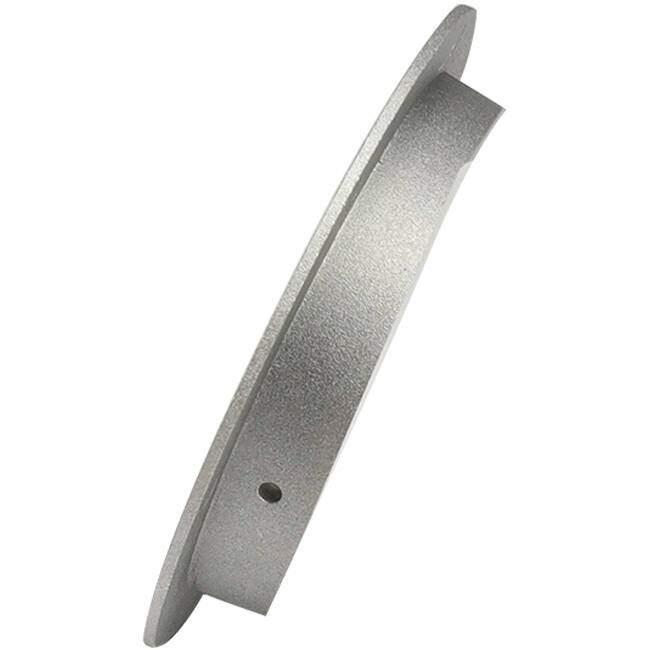 Nawiewnik ścienny 100 mm powietrze zewnętrzne aluminium - EL-A-RLP100