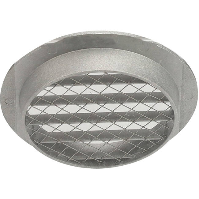 Nawiewnik ścienny 100 mm powietrze zewnętrzne aluminium - EL-A-RLP100