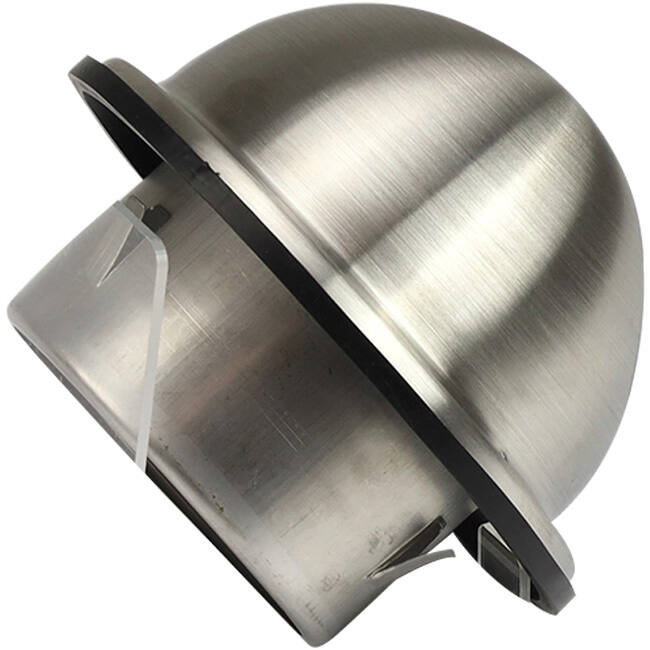 Kratka z łożyskiem kulkowym ze stali nierdzewnej 125 mm - EL-SS-B125 SS