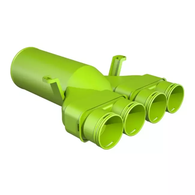 Adapter wentylacyjny Ubbink Air Excellent 23C 125 4x180°