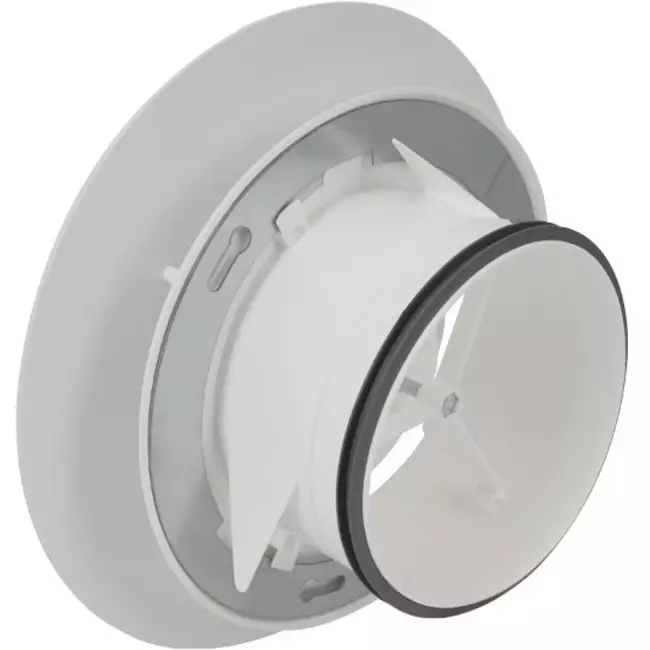 Zawór nawiewno-wywiewny duży Imaginair RLV Ø 125 mm — sprężyny montażowe — kolor biały